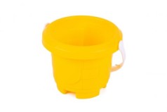 Відерце дитяче для пісочниці Технок, жовтий
