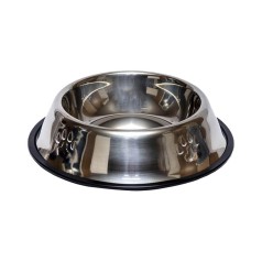 Миска металлическая для домашних животных 26см CC-20