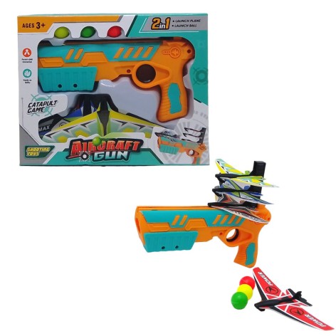 Бластер-запуск Aircraft Gun 2 в 1: Повітряна атака