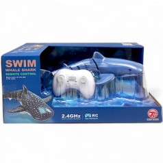 Акула на радиоуправлении с аккумулятором 3.7 V пультом 2.4 GHz