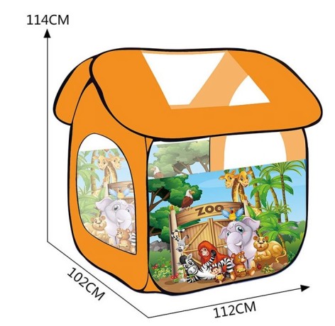 Палатка детская Домик, размер изделия 114*102*112 см, в сумке 34*34*6 см