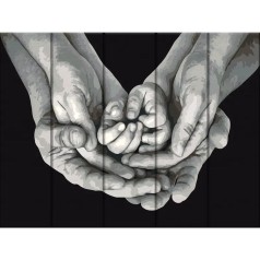 Картина за номерами на дереві 