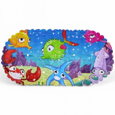 Захисний килимок у ванну "Морські жителі", вид 2