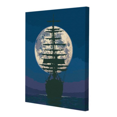 Картина по номерам Riviera Blanca Морской волк 40x50 см (RB-0426)