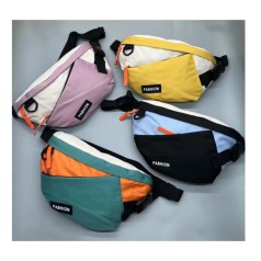 Сумка бананка, 33-18,5см, 3 відділення, застібка-блискавка, 4 кольори, у п/е, 34-21-3см 