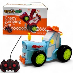 Трактор танцюючий на радіокеруванні, в коробці (синій)