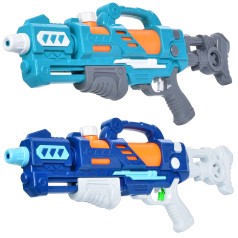 Водяний бластер розмір великий, 59см, помпа, 2 кольори, п/е 66-25-7см 