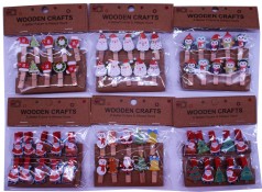 Прищіпка декоративна кольорова 