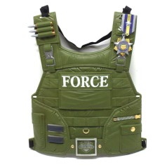 Военный бронижилет в шарик 34640 г.34*29*3см