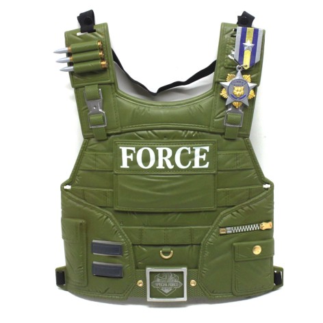 Военный бронижилет в шарик 34640 г.34*29*3см