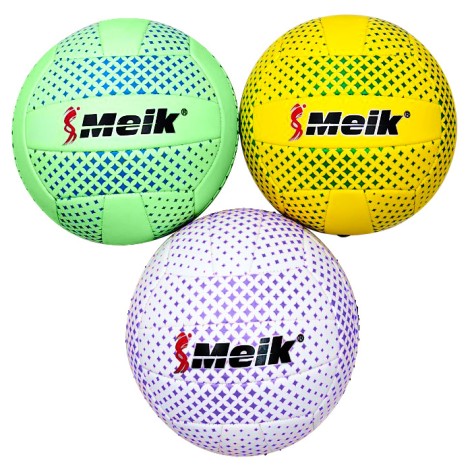 Мяч волейбол BT-VB-0105 PVC 280г 2-х шаровий 3кол.Meik /30/