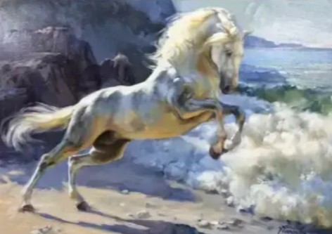 Алмазна мозаїка за номерами 40*50 