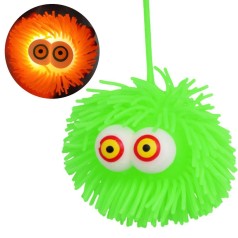 Антистресс-светянка Пучеглазик, зеленый