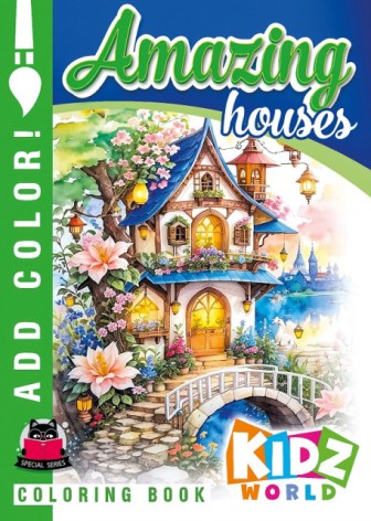 Розфарбовка, 80г, 210х297 мм, 8 арк., А4,Скоба диз.23323