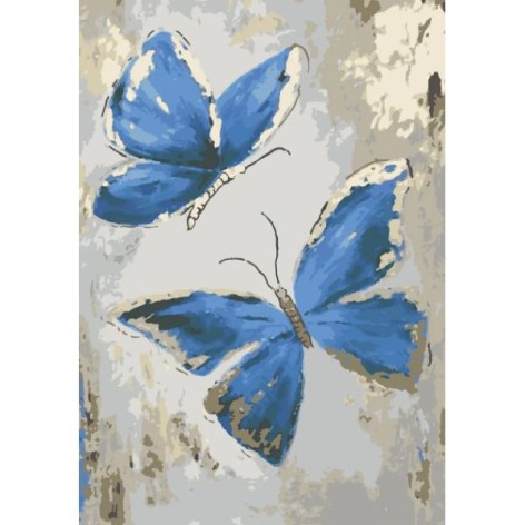 Картина по номерам "Мерцающие метели" 28x40 см