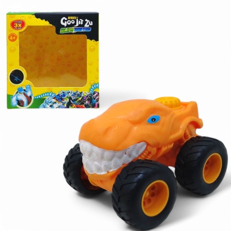 Антистрес машинка тягнучка Goo Jit Zu (помаранчивий)