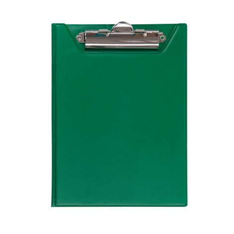 Клипборд-папка А5, PVC, зеленый
