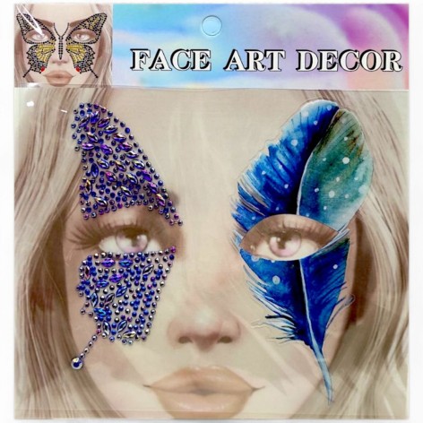 Декоративні наліпки для обличчя "Стрази"