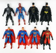 Супергерои 6 видов, 19 см