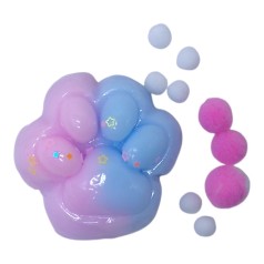 Лапки-антистресс омбре, микс, 1 штука, 6,5 см