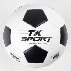 Футбольний м'яч 1 вид, вага 410-420 грам, гумовий балон з ниткою, матеріал PU, розмір №5