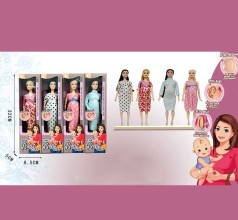 Лялька 4 види, в кор.,  мікс видів 