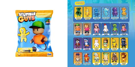 Коллекционная фигурка-сюрприз STUMBLE GUYS (6 cm, в диспл.)