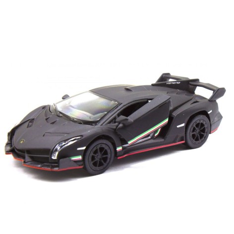 Машинка металева LAMBORGHINI VENENO чорна