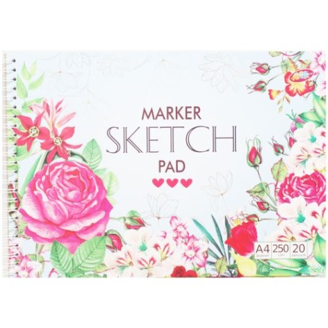 Скетчбук на спирали 