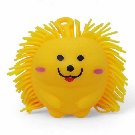 Іграшка-антистрес Їжачок силікон, світло (жовтий)