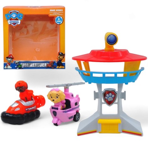 Набір "Щанячий патруль: База" Скай та Зума