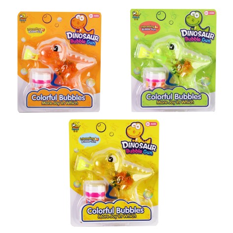 Пистолет с мыльными пузырями, 3 цвета