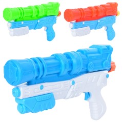 Водяной бластер насос, размер средний, 33см, 3 цвета, в п/э, 41-21-5см 