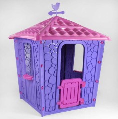 УЦІНКА 30% Ігровий будиночок Pilsan Stone СИРОВО-ЛИЛОВИЙ, нар. 1,5 м * 1,15 м, в кор.