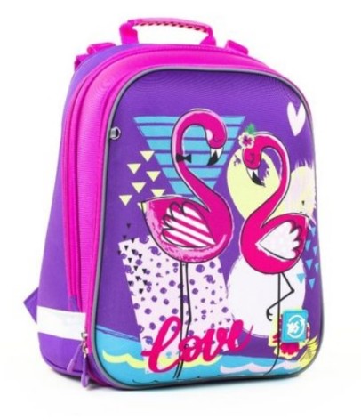 Рюкзак школьный каркасный YES H-12 