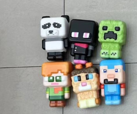 Антистрес мікс видів, майнкрафт п/е 10,5*5 см /200/