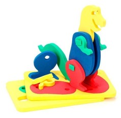 Мягкий 3D пазл "Годзилла"