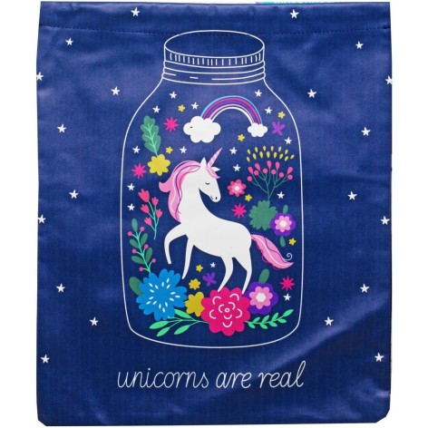 Рюкзак мешок-сумка для обуви ПРАЗДНИК, единорог