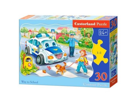 Пазлы  Castorland "Пешеход", 30 элементов