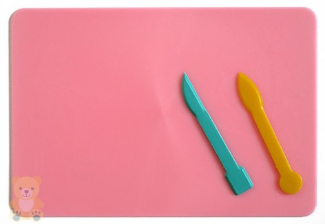 Доска для пластилина, маленькая(220*150+2стека) 5 шт. в уп.