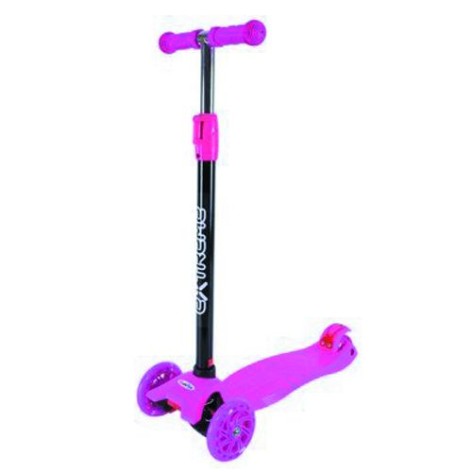 Самокат детский 4-х колес РОЗОВЫЙ