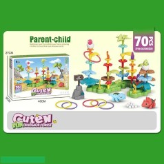 Конструктор 70 деталей, в кор. 40*27*9см  /24/