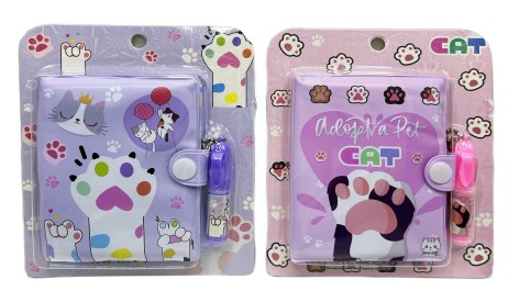 Блок.на кнопці ПВХ+ ручка-брел. 8*10см 