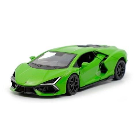 Автомодель TechnoDrive Lamborghini Revuelto 2024 зелёный метал 1:43 (250934U)