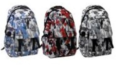 Рюкзак підлітковий, 2 молнии + додаткова кишеня