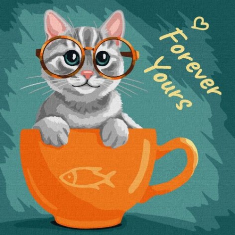 Картина по номерам "Навсегда твой"???