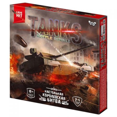 Настільна тактична гра "Tanks Battle Royale", рус