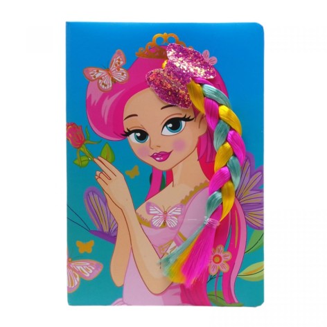 Блокнот А5 тв.обк. Красавица-ВИД 1