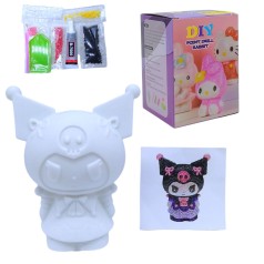 Набір для творчості DIY Фігурка з алмазною мозаїкою 10 см аніме Kuromi