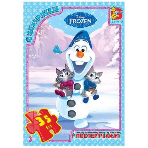 Пазлы "Холодное сердце", 35 элементов